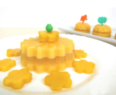 Mango Jelly Cake