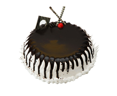 Black Forest Fancy Cake