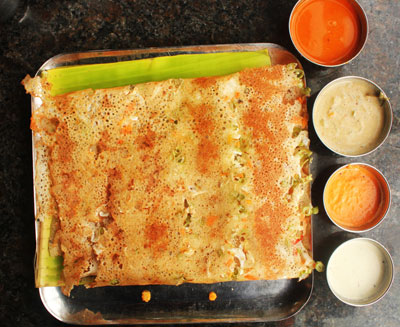 Rava Masala Dosa